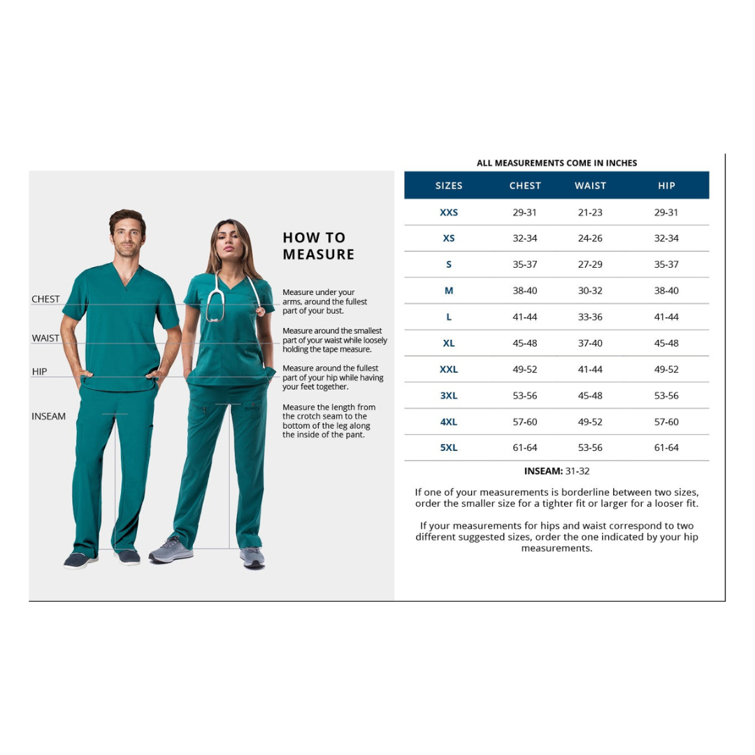 Flexxione Unisex Multipocket Cargo Pants by Beverly Hills