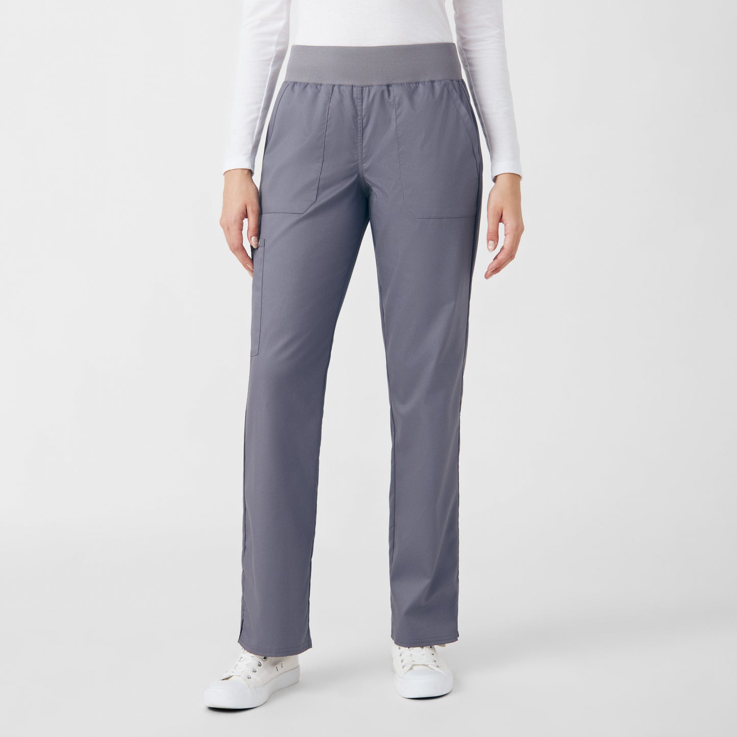 WOMEN'S - Landau ProFlex Women's Cargo Scrub Pant Steel Grey