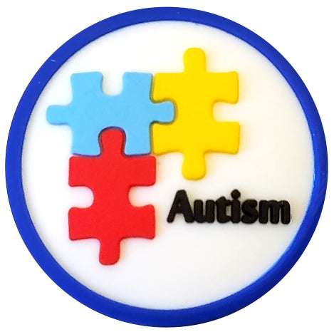 Autism Awareness - Smart Charms 3D Rubber Badge Reel