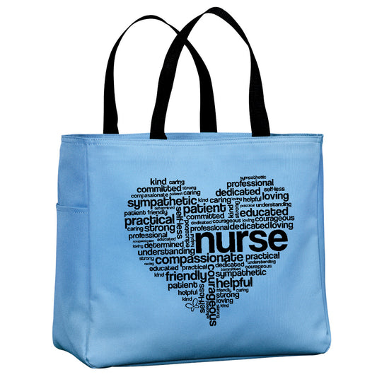 Nurse Heart Tote Bag