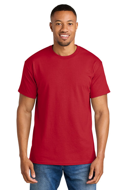 DryBlend® 50 Cotton/50 Poly T-Shirt Red