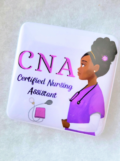 CNA Retractable ID Badge Reel