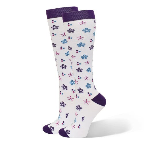 Think Medical Premium Flower Bursts 10-14mmHg Compression Socks