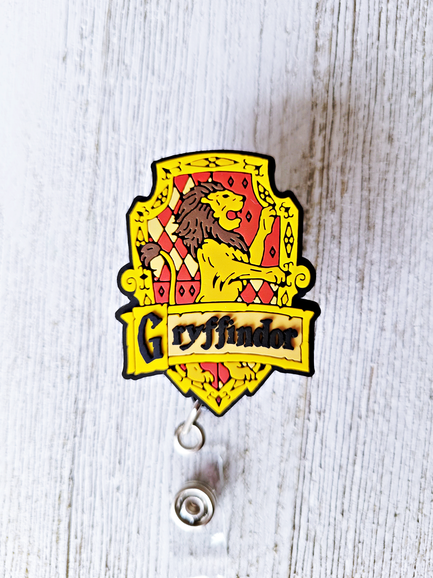 Gryffindor of Hogwarts ID Retractable Badge Reels