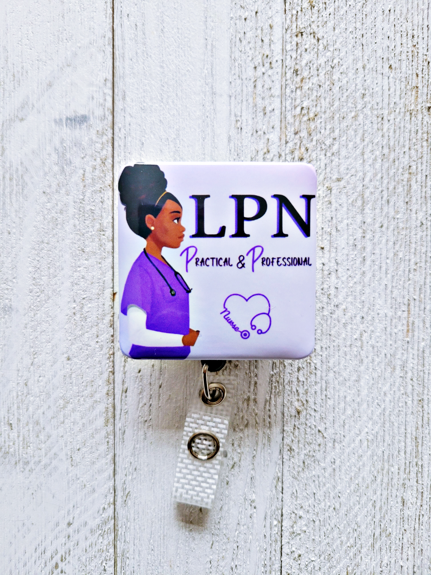 LPN Retractable ID Badge Reel