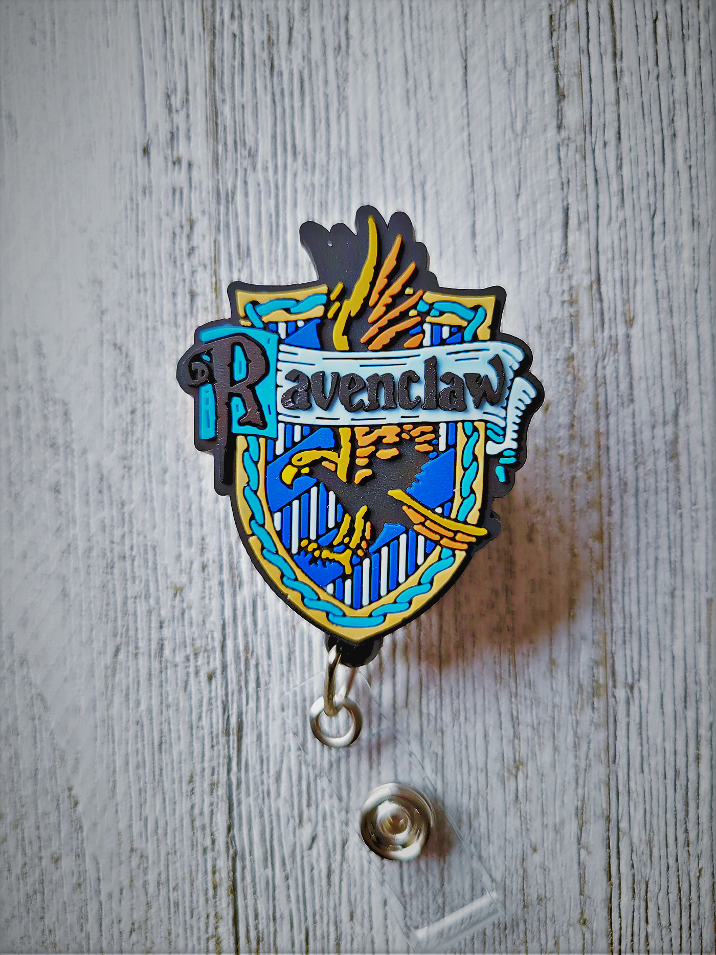 Ravenclaw of Hogwarts ID Retractable Badge Reels