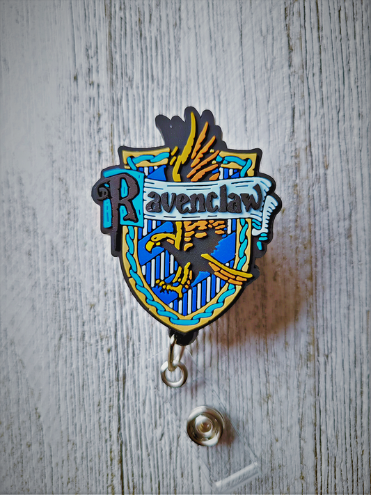 Ravenclaw of Hogwarts ID Retractable Badge Reels