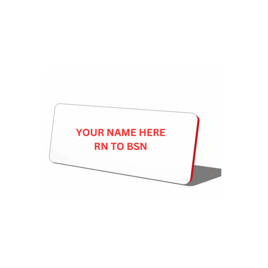 WSSU RN TO BSN  Name Tag