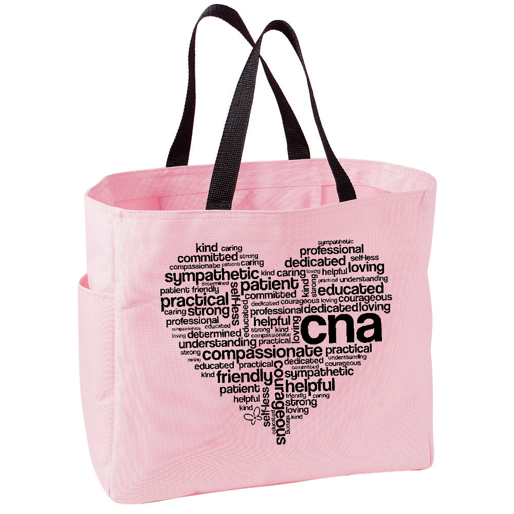 CNA Heart Tote Bag